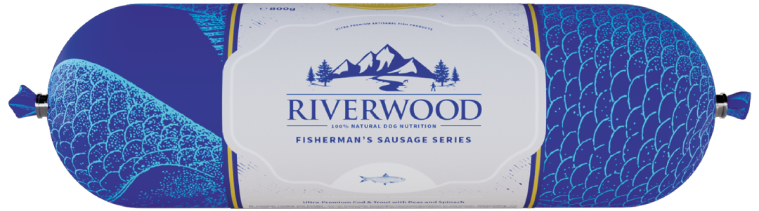 Kabeljauw & Forel Visworst 800 gram